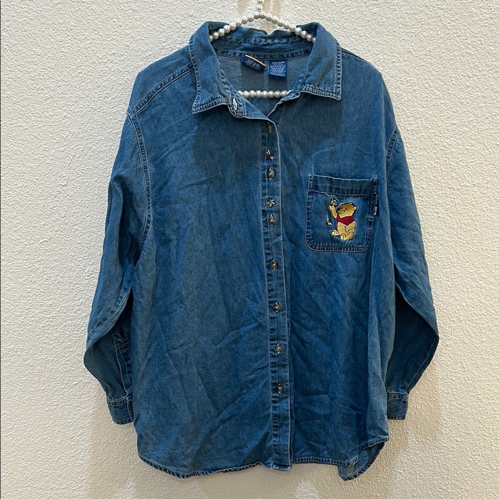 Vintage Disney Winnie the Pooh Button Down 18W
